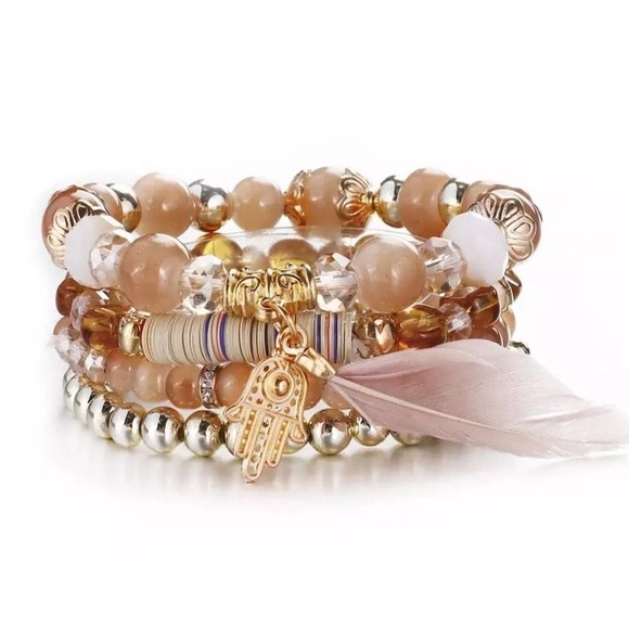 Tassel Bracelet and Bangles Jewelry set for Women - Picture 5 of 5